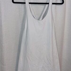 White Sleeveless Dress